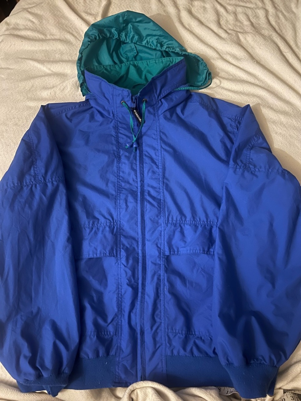 McGregor Embroidered Logo Jacket Label - Purple and Green